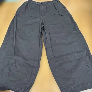 다크 그레이 워크 팬츠 코튼