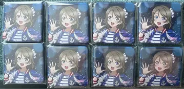 러브 라이브 Aqours 캔뱃지 와타나베 요우 타워 레코드 솔로 네이비