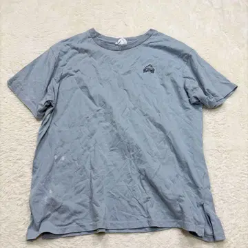 산리오 한교동 반팔 셔츠 캐릭터 티 로고 귀여운 소프트 내추럴 작업옷