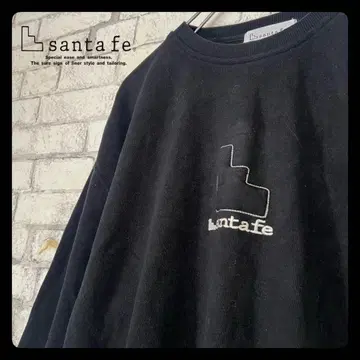 santa fe 산타페 맨투맨 롱T 센터 로고