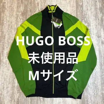 HUGO BOSS 풀 집업 니트 스웨터 M 사이즈