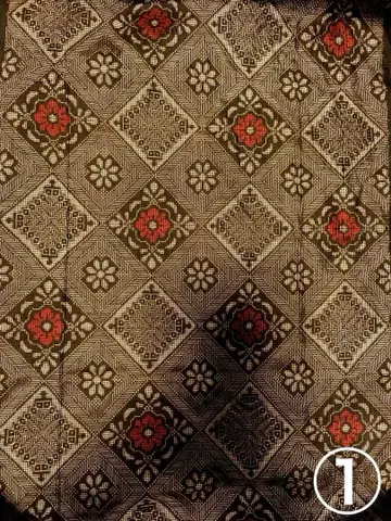 매그넘님 빨간색 계열 스톨 원단 견본