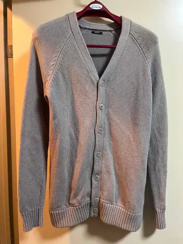 DENHAM 그레이 가디건 사이즈 xs