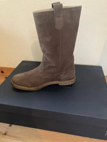 이탈리아제 STEFANO GAMBA 스웨이드 부츠 23.5