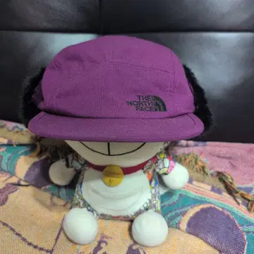 THE NORTH FACE 퍼플 프론티어 캡 L