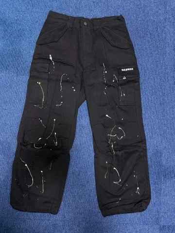 BADWAY 페인터 카고 팬츠 M 사이즈