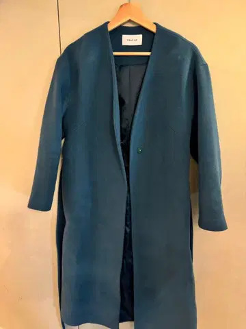 FRAY I.D 파랑 롱 코트 사이즈0