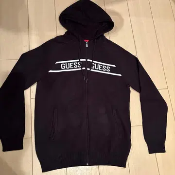 GUESS 지퍼 후드티
