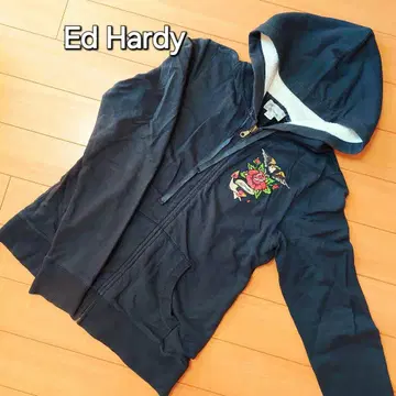 Ed Hardy 자수 후드티