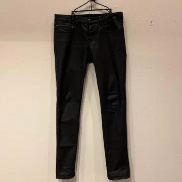 EMPORIO ARMANI 블랙 슬림핏 데님