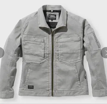 3550-124 워크 자켓 실버 L 사이즈