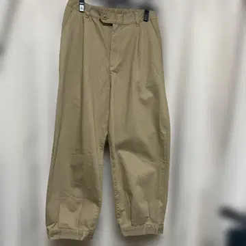 그랑마마도터 턱 벌룬 팬츠. 베이지. 사이즈 L