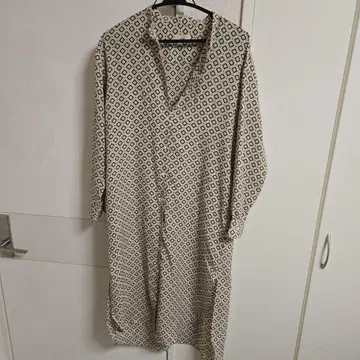 IENA 롱 셔츠 원피스