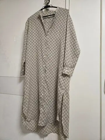 IENA 롱 셔츠 원피스