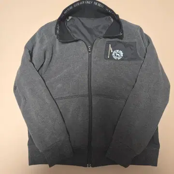 아다바트 리버서블 자켓 40 사이즈 다크 그레이 블랙