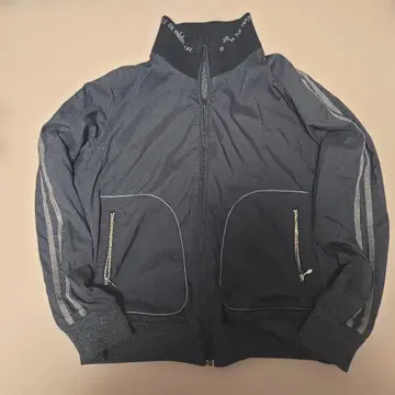 아다바트 리버서블 자켓 40 사이즈 다크 그레이 블랙