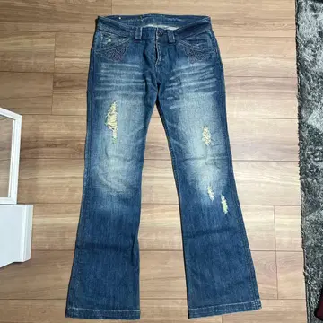 부츠컷 데님 남성용