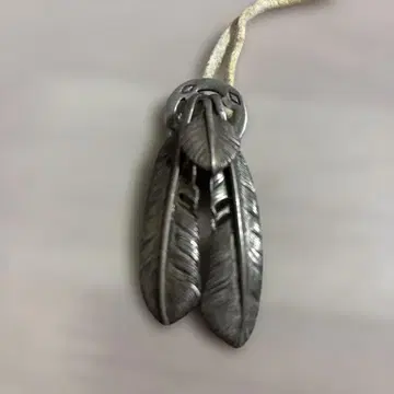 [ 중고 ] 애리조나 프리덤 페더 세트 실버 목걸이