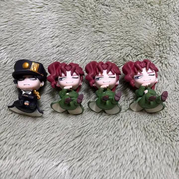 죠죠의 기묘한 모험 3부 어깨 쿵 피규어 가챠가챠 세트