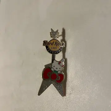 Hello Kitty Bow Guitar Pin: YOKOHAMA