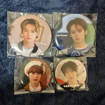 straykids 리노 캔뱃지 4개 세트