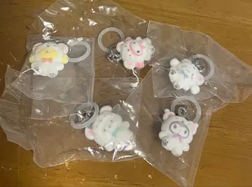 산리오 메지루시 액세서리 복슬복슬 스노우 마이멜로디 쿠로미 시나몬 쁘띠