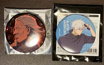 주술회전 고죠 사토루 주술회전 카페 2025 캔뱃지 팬파레 젠인 나오비토