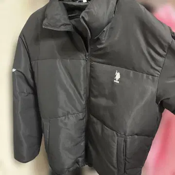 U.S. POLO ASSN. 블랙 다운 자켓