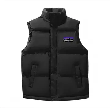 patagonia 블랙 다운 베스트