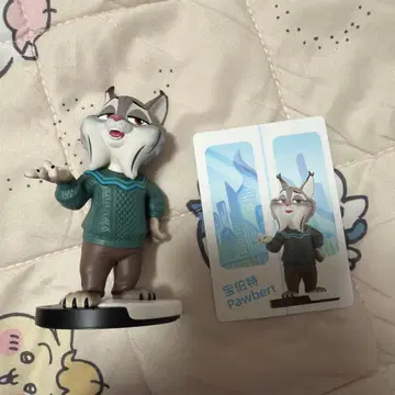 주토피아 파우버드 Pawbert 피규어 팝마트