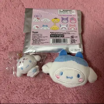 치이카와 (먼작귀) 하치와레 시나모롤 산리오 헤어 클립 마스코트