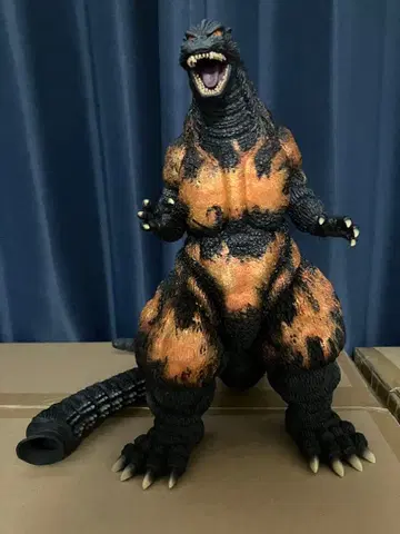 도호 30cm 시리즈 고질라(1995) 버닝 클리어 Ver.
