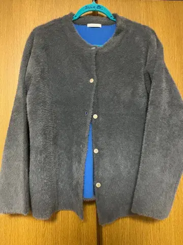 KEYUCA 노카라 자켓 그레이