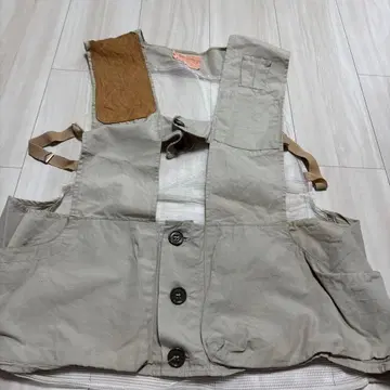 빈티지 낚시용 조끼