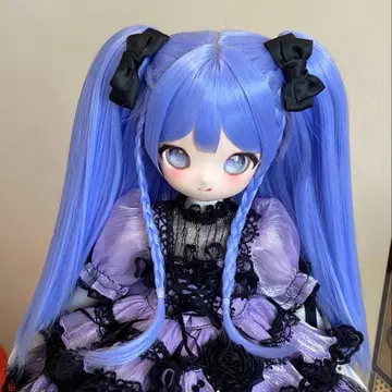 [현품] MDD 핸드메이드 머리 세트 완료 인형 가발 해외 딜러님