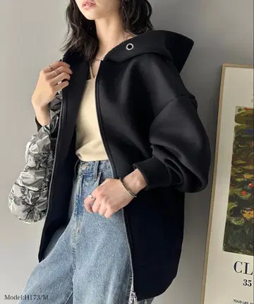 클래식 엘프 아우터 후드티 집업 보온 따뜻한 가벼운