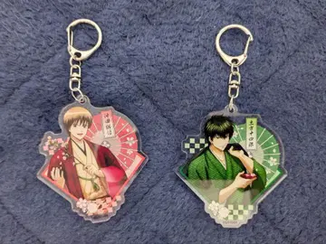 은혼 꽃놀이 아크릴 키링 히지카타 오키타