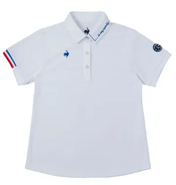 LE COQ SPORTIF 화이트 피케 셔츠
