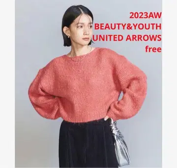거의 새상품*BEAUTY&YOUTH UNITED ARROWS 숏 니트
