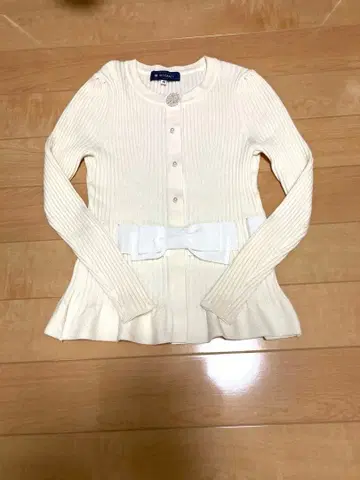 엠즈 그레이시 가디건 리본