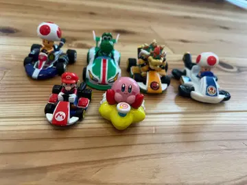 마리오 카트 미니카 6개 세트