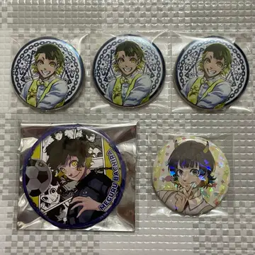 블루 록 하치라쿠 메구루 알티메탈 캔뱃지 프린세스 카페 로프트