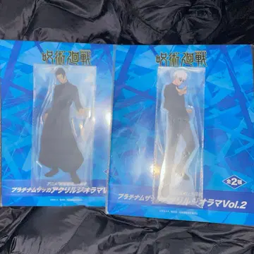 주술회전 플래티넘 잡화 아크릴 디오라마 고죠 & 여름유 세트 2