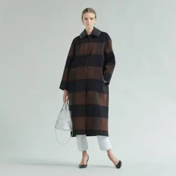 THIRD MAGAZINE 울 캐시미어 버팔로 리버 코트