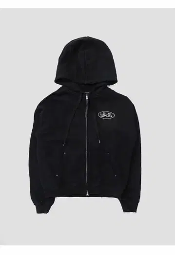 Badblood 블랙 집업 후드티