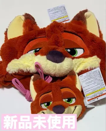 디즈니 닉 주토피아 폼폼 포함 팬캡 숄더백