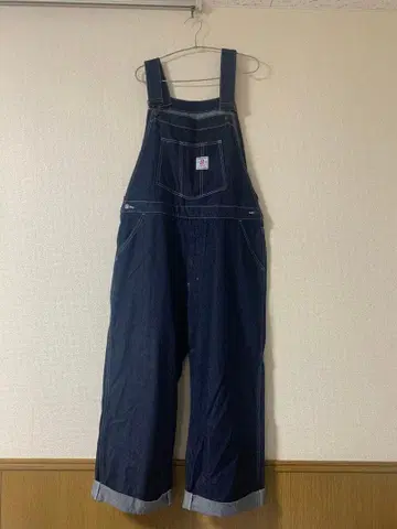 8 (eight) 다크 블루 오버롤