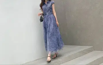 롱 스커트 원피스