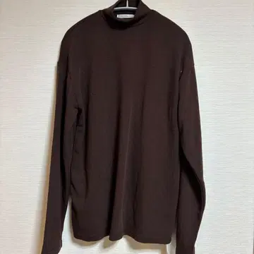 미사용 새상품 Praia 터틀 니트 브라운 M 사이즈