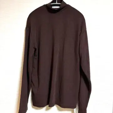 미사용 새상품 Praia 터틀 니트 브라운 M 사이즈